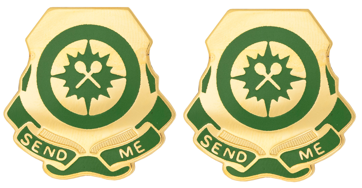 795th Military Police Battalion Unit Crest - Pair - SEND ME