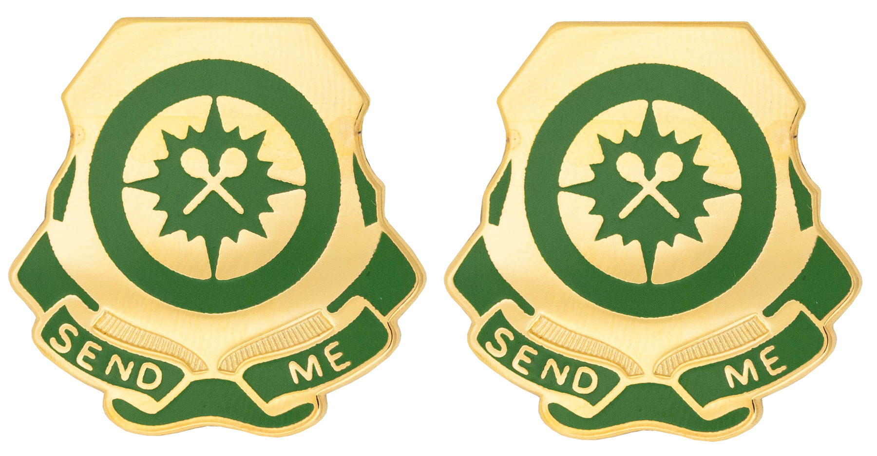 795th Military Police Battalion Unit Crest - Pair - SEND ME