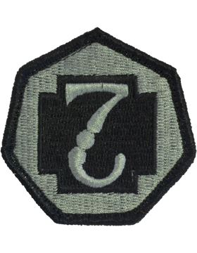 7th Medical Command ACU Patch Foliage Green - Closeout Great for Shadow Box