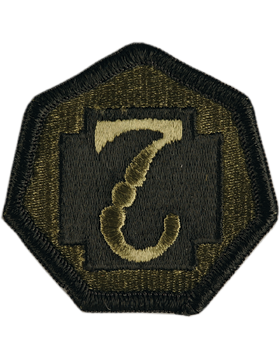 7th Medical Command Patch Subdued - Closeout Great for Shadow Box