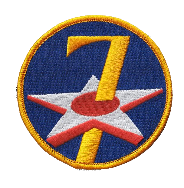 7th Air Force Patch - Army Air Corps Novelty Patches