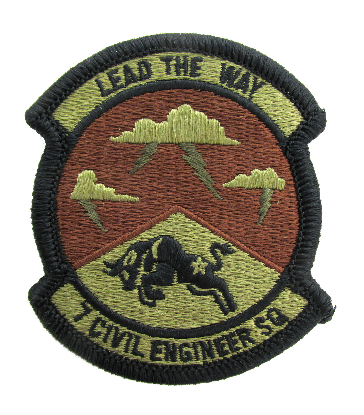 7th Civil Engineer Squadron OCP Patch - Spice Brown