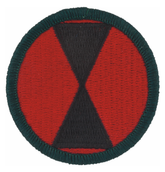 7th Infantry Division Patch - Full Color Dress