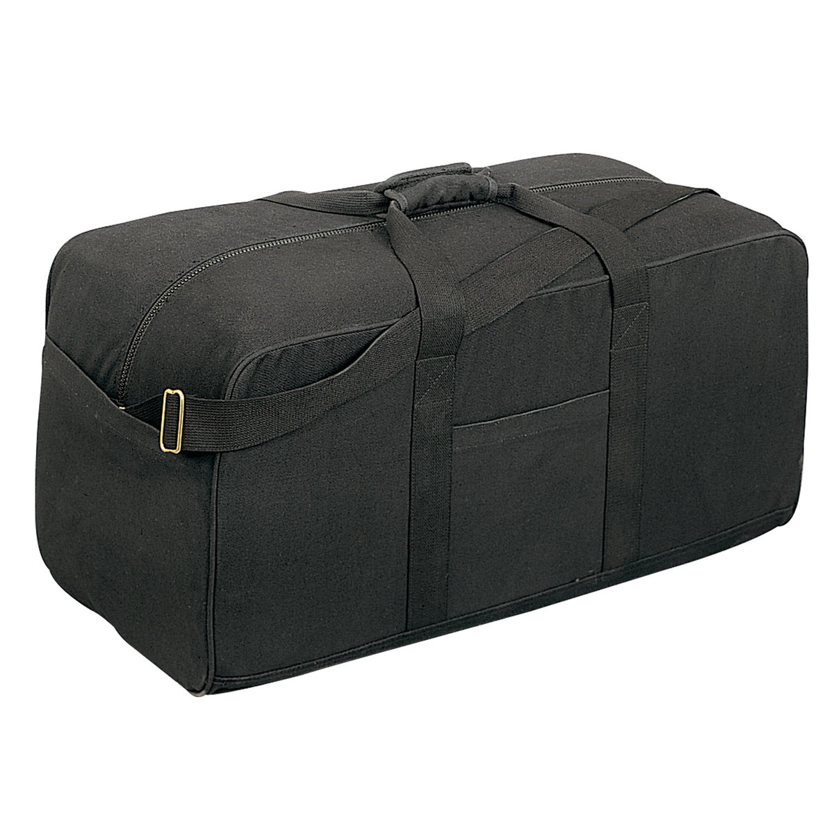Rothco Canvas Assault Cargo Bag - Black