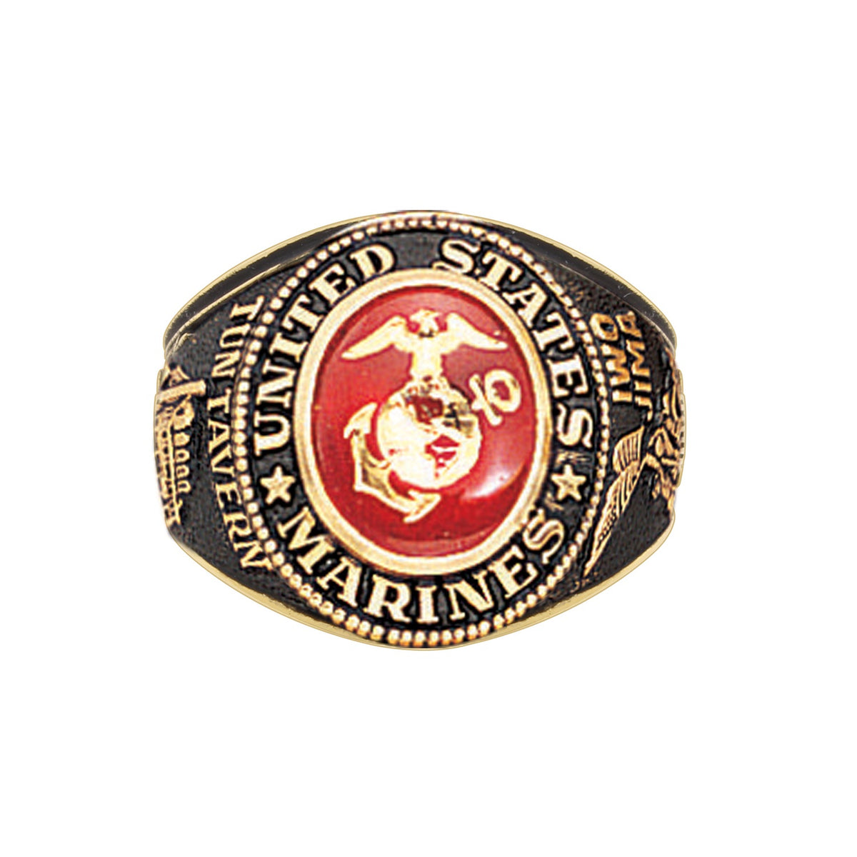 Rothco Deluxe Brass Engraved Ring Marines