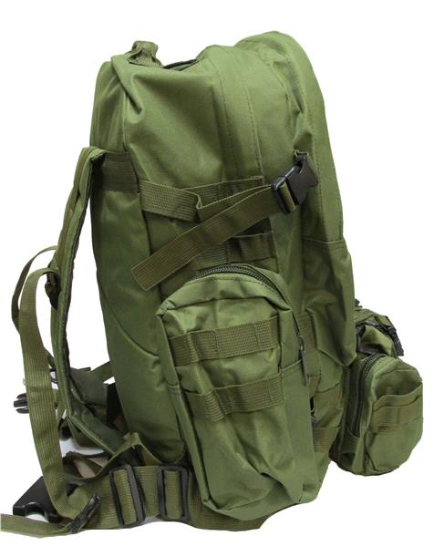 Military Backpack with MOLLE Pouches