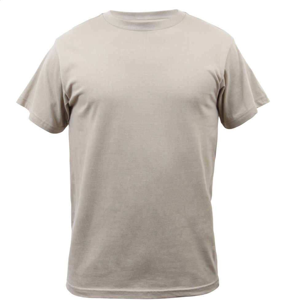 Rothco Solid Color 100% Cotton Military T-Shirt