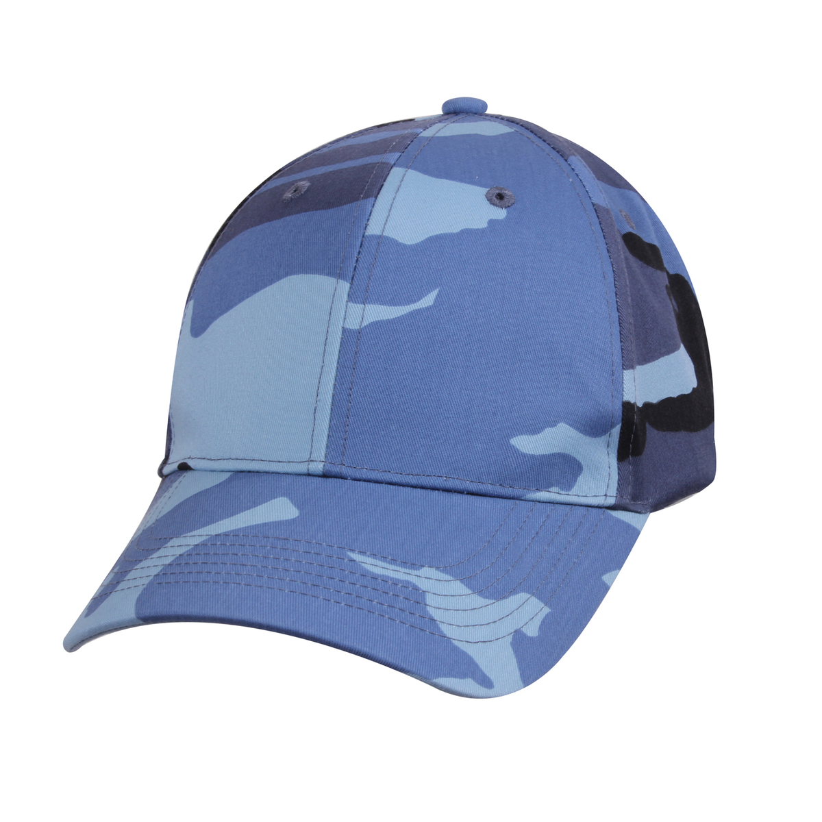 Rothco Color Camo Supreme Low Profile Cap - SKY BLUE Camo