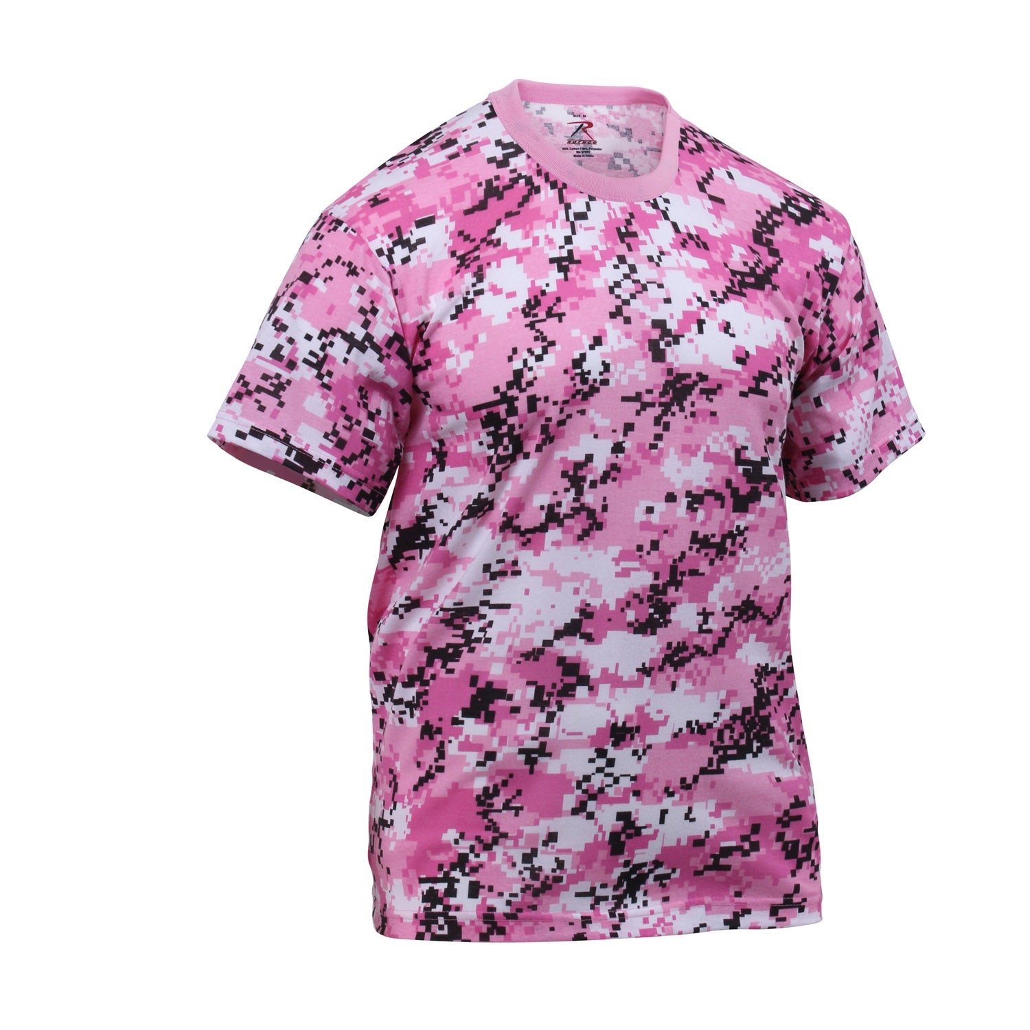 Rothco Digital Camo T-Shirt Pink Digital Camo