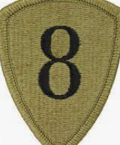 8th Personnel Command MultiCam  OCP Patch
