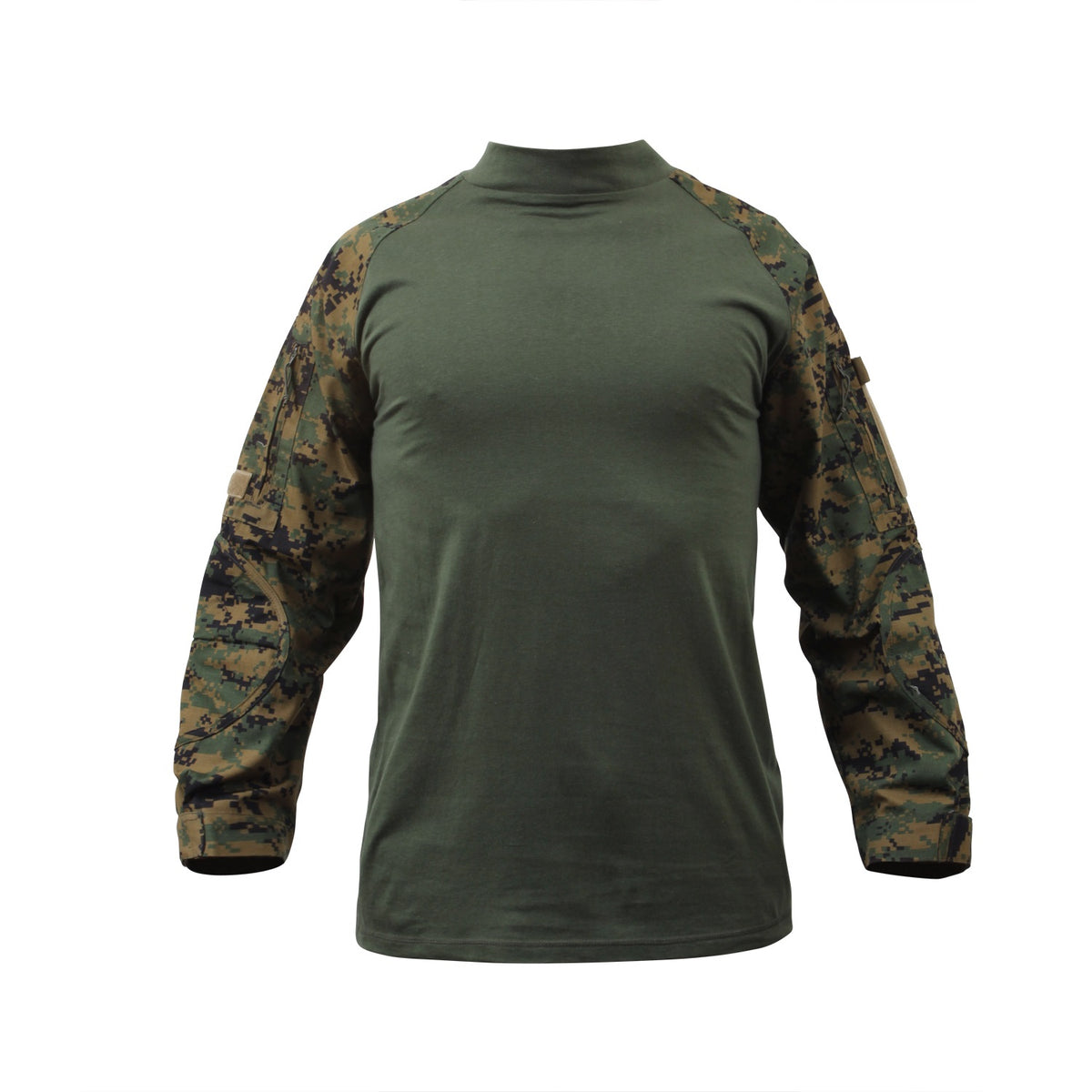 Rothco Military NYCO FR Fire Retardant Combat Shirt Woodland Digital Camo
