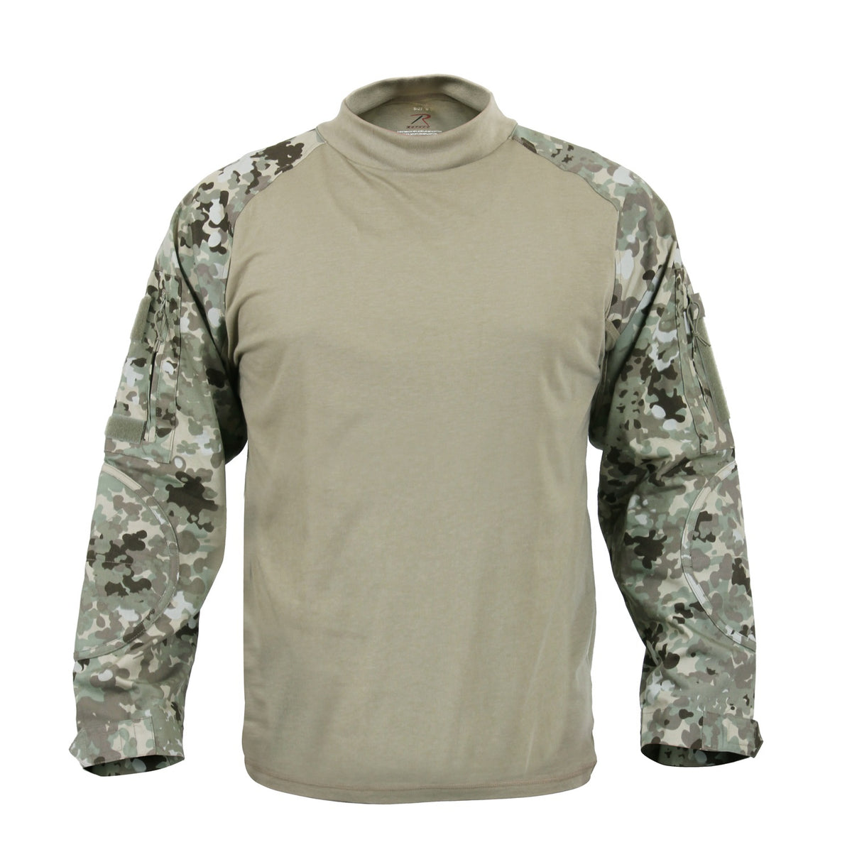 Rothco Military NYCO FR Fire Retardant Combat Shirt Total Terrain Camo