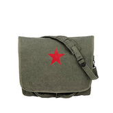 Rothco Vintage Canvas Shoulder Bag With Red Star