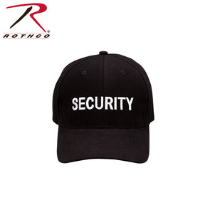 Rothco Security Supreme Low Profile Insignia Cap Black/White