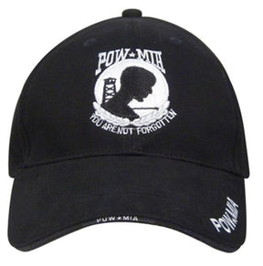 Deluxe Low Profile Cap Black - POW MIA