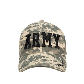 Rothco Deluxe Army Embroidered Low Profile Insignia Cap ACU Digital Camo