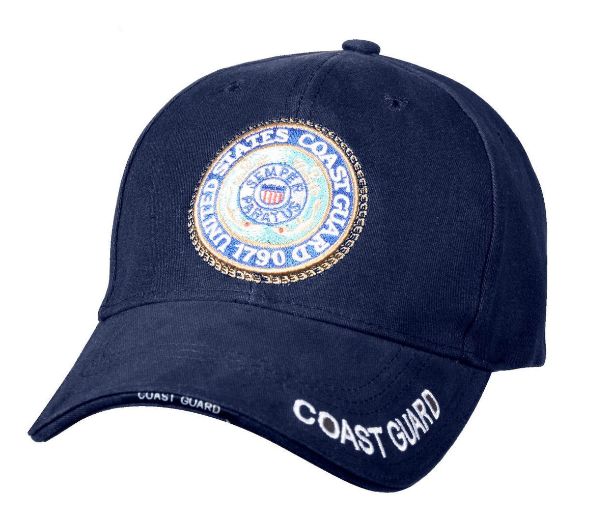 Rothco U.S. Coast Guard Deluxe Low Profile Insignia Cap