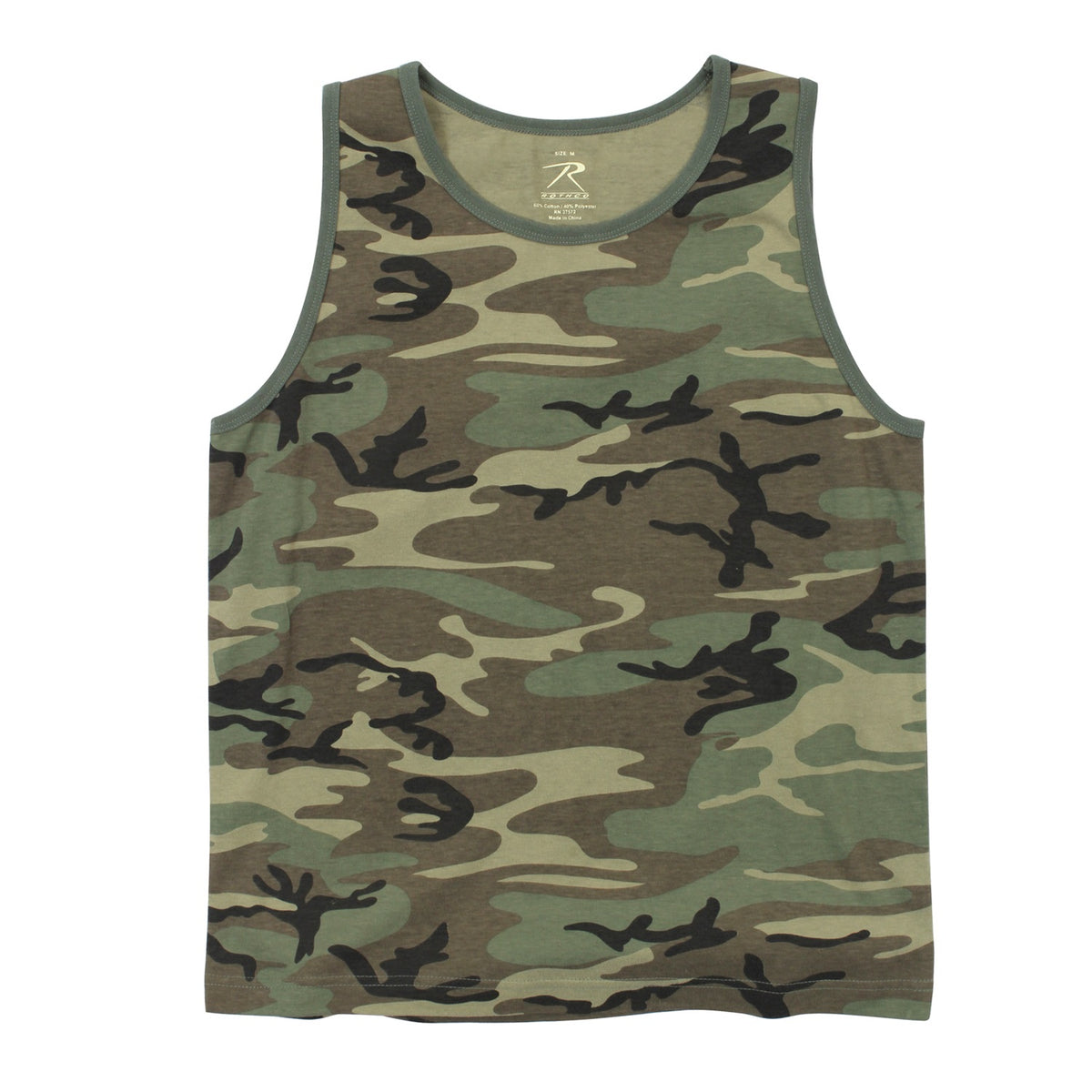 Rothco Vintage Woodland Camo Tank Top