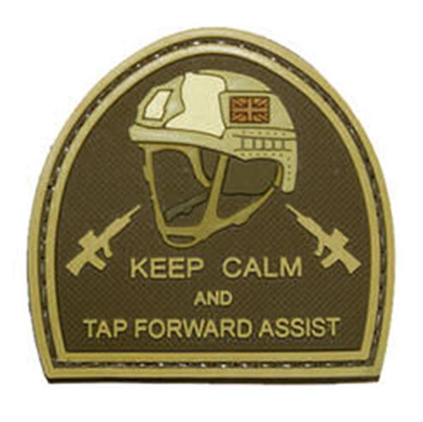 Keep Calm & Tap Forward Assist -  BROWN / TAN
