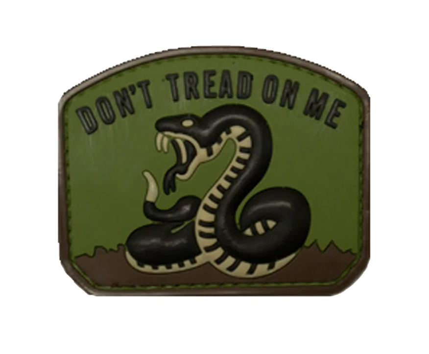 Don't Tread on Me Patch - PVC Small Morale Patch
