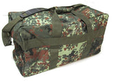 Military Uniform Supply Tactical Duffle Bag - FLECKTARN CAMO