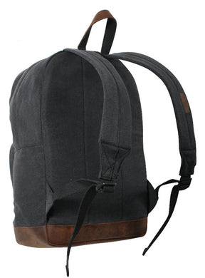 Rothco Vintage Canvas Teardrop Backpack with Leather Accents