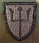 97th Training Brigade Subdued Patch - Closeout Great for Shadow Box