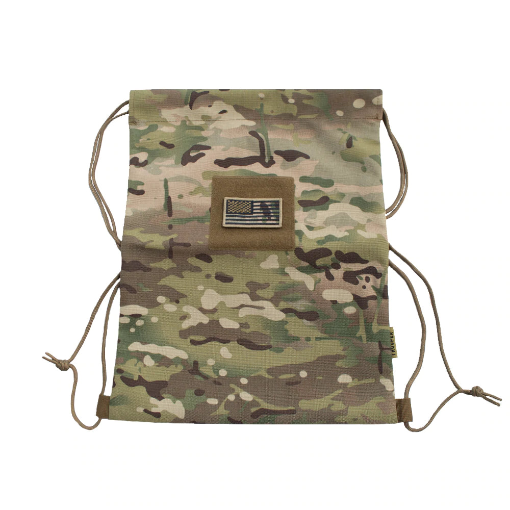 Kids Tactical Drawstring Backpack