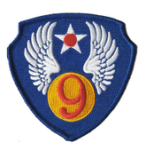 9th Air Force Patch - Army Air Corps Novelty Patches