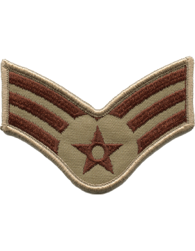U.S. Air Force Chevrons for Enlisted - Desert DCU USAF Rank