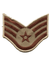 U.S. Air Force Chevrons for Enlisted - Desert DCU USAF Rank