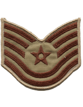 U.S. Air Force Chevrons for Enlisted - Desert DCU USAF Rank