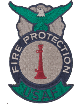 USAF Fire Protection Badge - Engineer One Bugle