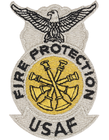 USAF Fire Badge - Deputy Chief Four Bugles