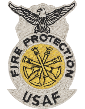 USAF Fire Badge - Deputy Chief Four Bugles