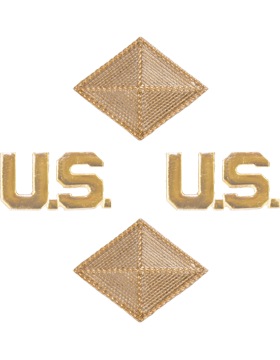 Finance Branch Insignia Set with U.S. Letters
