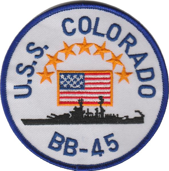 BB-45 U.S.S. Colorado USMC Patch