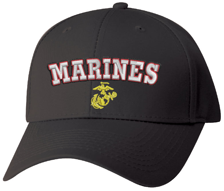 3D U.S. MARINES Ballcaps - Made In USA