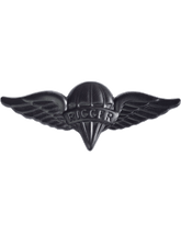 U.S. Army Pararigger - Black Metal Pin-On