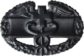 U.S. Army Combat Medical Badge - Black Metal Pin-On