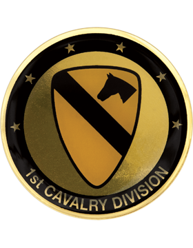1st Cavalry Division Challenge Coin