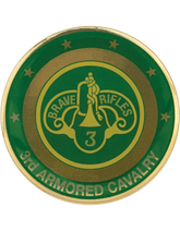 3rd Armored Cavalry Challenge Coin