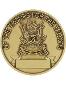 Military Police Regiment Challenge Coin - Brass Oxide
