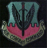 Air Force Air Combat Command Subdued Patch