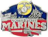 CLEARANCE - U.S. Marines Belt Buckle - Cast Belt Buckle