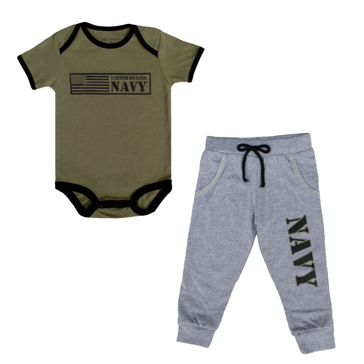 Trooper Navy Baby Jogger Set