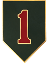 1st Infantry Division CSIB - Army Combat Service Identification Badge