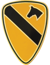 1st Cavalry Division CSIB - Army Combat Service Identification Badge
