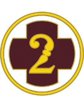 2nd Medical Brigade CSIB - Army Combat Service Identification Badge