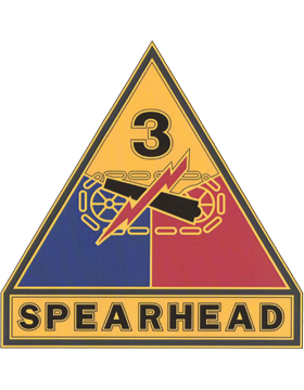 3rd Armored Division CSIB - Army Combat Service Identification Badge